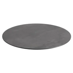 VEGA Outdoor Tischplatte Lift rund; 60 cm (Ø); beton; rund