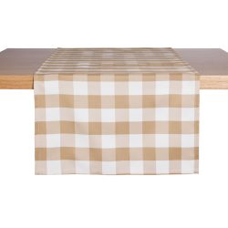 ERWIN M. Tischläufer Countryline; 40x130 cm (BxL); beige; rechteckig; 2 Stück / Pack