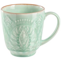 PULSIVA Kaffeebecher Indie; 380 ml, 9.5x10.5 cm (ØxH); mint; 4 Stück / Pack