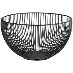 VEGA Brotkorb Fraser; 25x14 cm (ØxH); schwarz