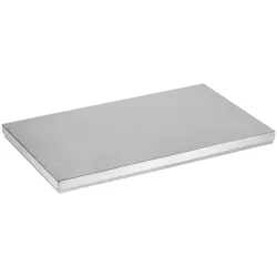 VEGA Kühlplatte Vogan; 50.6x30.6x3.2 cm (LxBxH); silber/grau