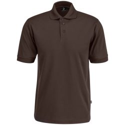 JOBELINE Herren Poloshirt Fly Kurzarm; Kleidergrösse 3XL; cocabraun