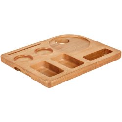 PULSIVA Willkommenstablett Hotel Savo I; 36x29x3.3 cm (LxBxH); buche natur; rechteckig