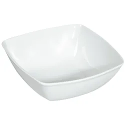 VEGA Schale Melbourne quadratisch; 770 ml, 18.5x18.5x4 cm (LxBxH); weiss; quadratisch; 6 Stück / Pack