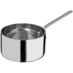VEGA Mini-Stielkasserolle Pani; 220 ml, 8x4.5 cm (ØxH); silber; rund