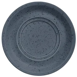 VEGA Suppen-Untertasse Alessia; 17 cm (Ø); grau; rund; 6 Stück / Pack