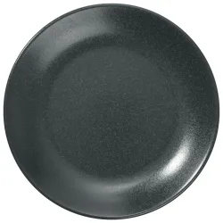 VEGA Teller flach Masca; 24 cm (Ø); schwarz; rund; 6 Stück / Pack