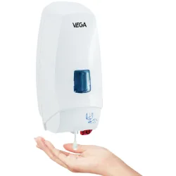 PULSIVA Seifenspender Sensor Edis; 1000 ml, 12.5x27.5x13 cm (BxHxT); weiss