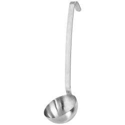 PULSIVA Schöpflöffel Valuo kurzstielig; 250 ml, 10x35 cm (ØxL); silber