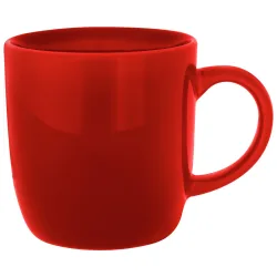 PULSIVA Kaffeebecher Liv; 380 ml, 8.9x9.3 cm (ØxH); rot; 6 Stück / Pack