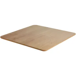 VEGA Indoor-Tischplatte Duneo quadratisch; 75x75x2.5 cm (LxBxH); eiche/natur; quadratisch