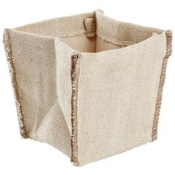 Deko-Körbchen Dotta; 12x12x12 cm (LxBxH); natur; quadratisch