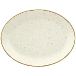 VEGA Platte Sidina oval; 31x23.5x3.1 cm (LxBxH); beige; oval; 6 Stück / Pack