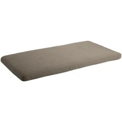 VEGA Bankauflage Tomeo; 55x100x4 cm (BxLxH); hellgrau; einfarbig
