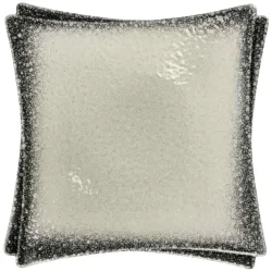 VEGA Platte Nagoya eckig; 26x26x5.9 cm (LxBxH); weiss/grau; 2 Stück / Pack