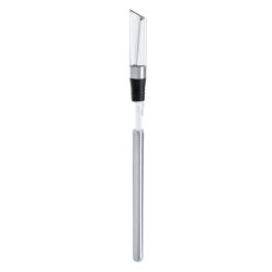 VEGA Weinausgiesser mit Kühlstabl Addi; 38 cm (L); schwarz/silber/transparent