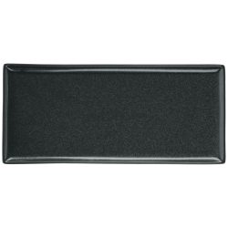 VEGA Platte Masca rechteckig; 35x16x2 cm (LxBxH); schwarz; rechteckig; 2 Stück / Pack