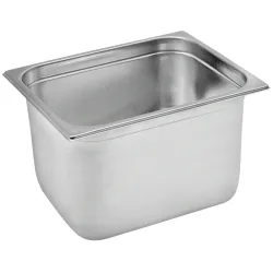 VEGA GN-Behälter Premium  1/2; GN 1/2, 11900 ml, 32.5x26.5x20 cm (LxBxT); silber