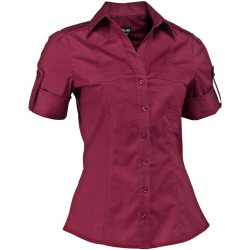 JOBELINE Damenbluse Kate Halbarm; Kleidergrösse 34; bordeaux