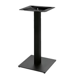 VEGA Indoor Tischgestell Fino eckig; 43x43x72 cm (BxLxH); schwarz; quadratisch