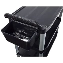 PULSIVA Sammelbehälter Perfect; 14000 ml, 33.5x23.1x18 cm (BxTxH); schwarz