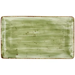 VEGA Platte Nebro; 33.5x19x2.1 cm (LxBxH); hellgrün; 3 Stück / Pack