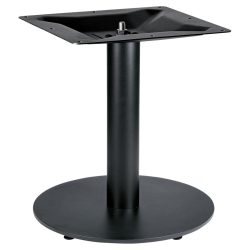 VEGA Indoor Lounge-Tischgestell Fino rund; 43x45 cm (ØxH); schwarz; rund