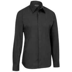 JOBELINE Herren Hemd Noah Langarm; Kleidergrösse 37/38; schwarz