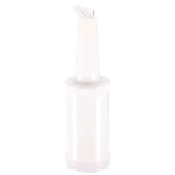 PULSIVA Dosierflasche Party; 850 ml, 9x33 cm (ØxH); weiss; 2 Stück / Pack
