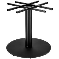 VEGA Indoor Tischgestell Goliat; 74x72 cm (ØxH); schwarz; rund