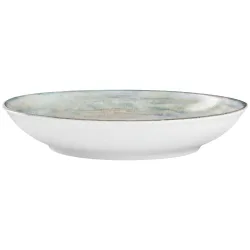 VEGA Teller Jupiter tief; 1000 ml, 26x5 cm (ØxH); blau/grün/orange; rund; 6 Stück / Pack