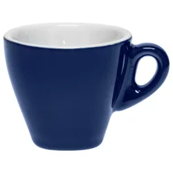 PULSIVA Espressotasse Joy 2.0; 80 ml, 6.5x5.8 cm (ØxH); blau; rund; 6 Stück / Pack
