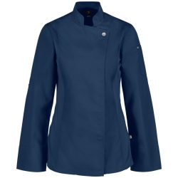 JOBELINE Damen Kochjacke Carter Langarm; Kleidergrösse 44; navy