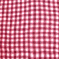 ERWIN M. Meterware Bettwäsche Tux Seersucker; 170 cm (B); rot