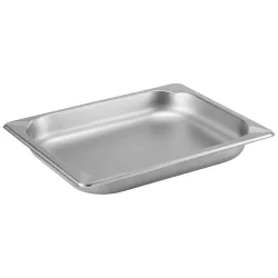 PULSIVA GN-Behälter 1/2 Profi; GN 1/2, 1900 ml, 32.7x26.5x4 cm (LxBxT); edelstahl