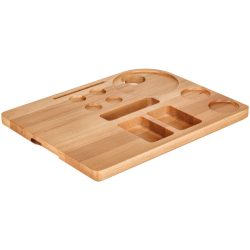 PULSIVA Willkommenstablett Hotel Savo II; 45x35x3.3 cm (LxBxH); buche natur; rechteckig