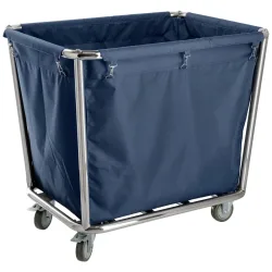 PULSIVA Wäschewagen Aberdare; 65x90x81 cm (LxBxH); blau