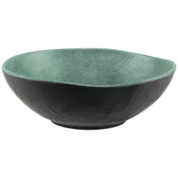 VEGA Schale Tuska; 2180 ml, 25.5x8.3 cm (ØxH); grün/grau; rund; 6 Stück / Pack