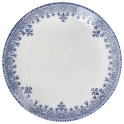 VEGA Teller flach Nonna; 16.5 cm (Ø); weiss/blau; rund; 6 Stück / Pack