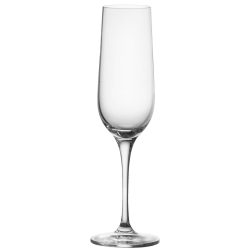 VEGA Sektglas Chateau mit Eichstrich; 180 ml, 4.3x21.9 cm (ØxH); transparent; 0.1 l Eichstrich, 6 Stück / Pack
