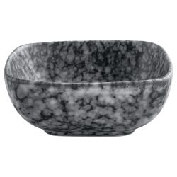 VEGA Schälchen Mamaro quadratisch; 150 ml, 9x9x3.5 cm (LxBxH); schwarz/weiss; quadratisch; 6 Stück / Pack