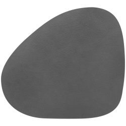 ERWIN M. Tischset Kaja organisch; 37x41 cm (BxL); anthrazit; oval; 4 Stück / Pack