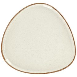 VEGA Teller flach Sidina organisch mit Rand; 27.2x26x2.5 cm (LxBxH); beige; organisch; 4 Stück / Pack