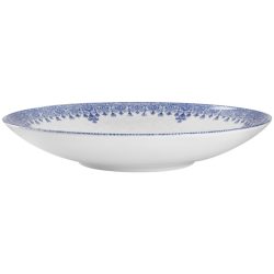 VEGA Teller tief Nonna  mit Dekor; 1700 ml, 30x5 cm (ØxH); blau/weiss/rosé; rund; 6 Stück / Pack