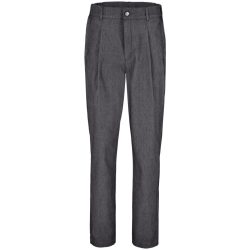 JOBELINE Herren Kochhose  Joggfit meliert; Kleidergrösse 44; grau meliert