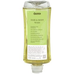 V-Touch Hotel Shampoo und Duschgel Mineral im Spendersystem; 330 ml; grün; 24 Stück / Pack