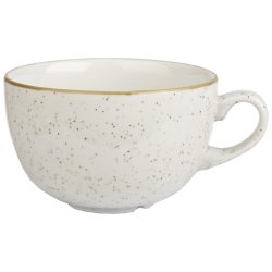 Churchill Cappuccino Tasse Stonecast Barley White; 500 ml, 11.5x7 cm (ØxH); weiss/braun; rund; 6 Stück / Pack