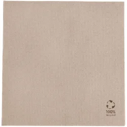 GARCIA DE POU Serviette Ecolabel 1/4 Falz; 39x39 cm (BxL); natur; 50 Stück / Pack