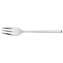 PULSIVA Kuchengabel Lissabon; 15 cm (L); silber, Griff silber; 12 Stück / Pack