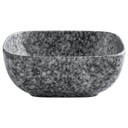 VEGA Schale Mamaro quadratisch; 580 ml, 15x15x6 cm (LxBxH); schwarz/weiss; quadratisch; 4 Stück / Pack